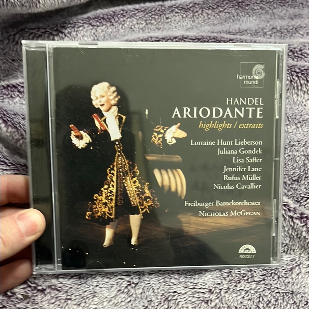 Ariodante Highlights CD